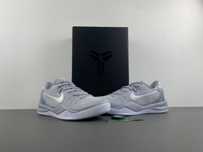 Nike Kobe 8 Protro Wolf Grey - Image 18