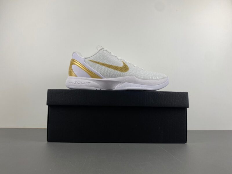 Nike Kobe 6 Protro White Gold - Image 11