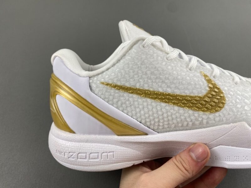 Nike Kobe 6 Protro White Gold - Image 3