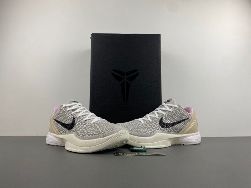 Nike Kobe 6 Protro White Gray Black - Image 13