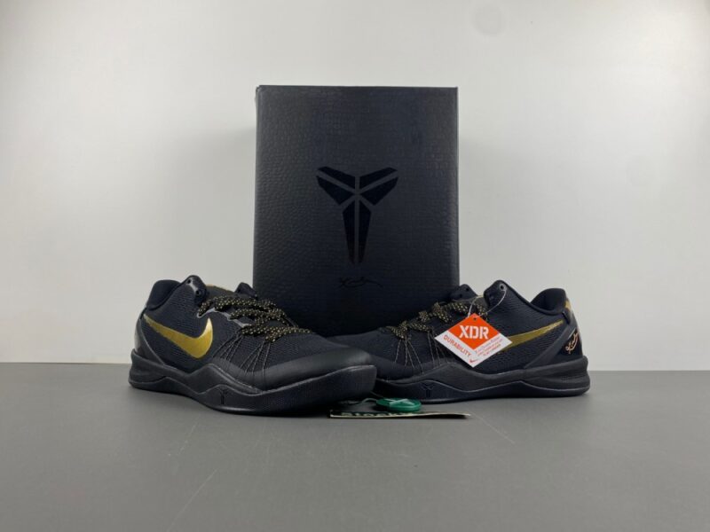 Nike Kobe 8 Elite+ Black Gold - Image 13