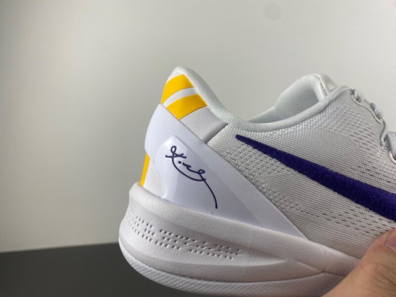 Nike Kobe 8 Protro Lakers Home - Image 3