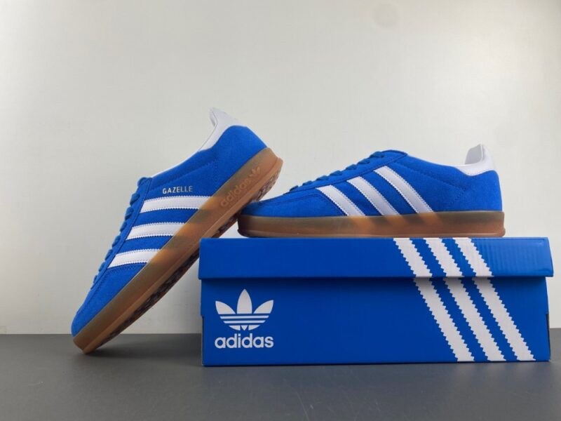 adidas Gazelle Indoor Blue Bird Cloud White - Image 6