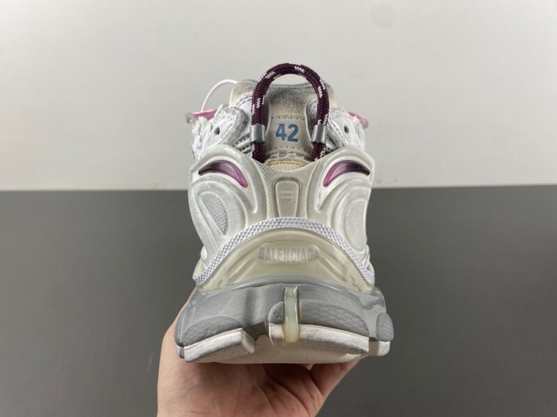 Balenciaga Runner Gradient Sneaker in White/brown/blue/pink/grey - Image 14