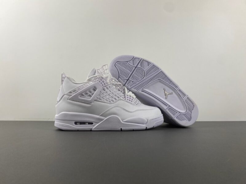 Air Jordan 4 Retro Net White - Image 7