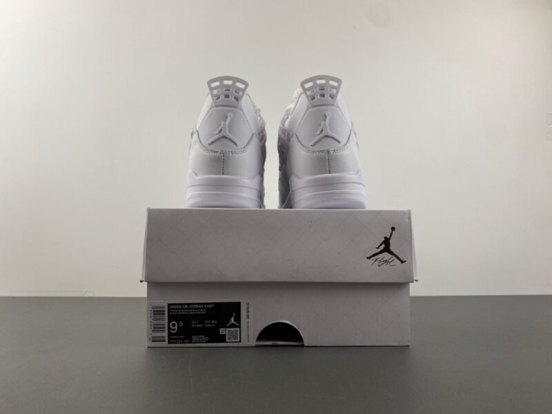 Air Jordan 4 Retro Net White - Image 12