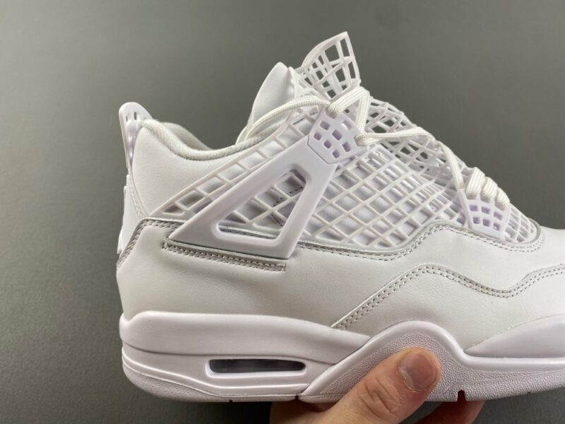 Air Jordan 4 Retro Net White - Image 3