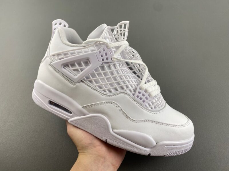 Air Jordan 4 Retro Net White - Image 2