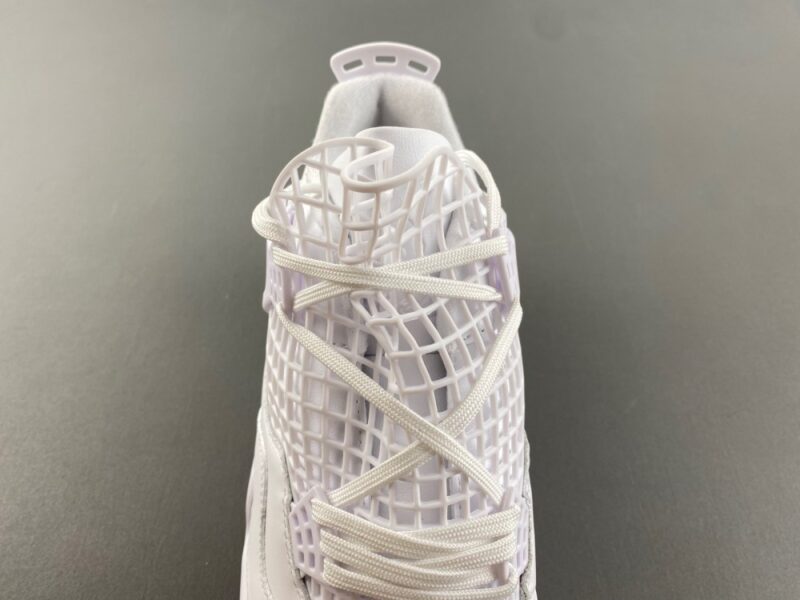 Air Jordan 4 Retro Net White - Image 15