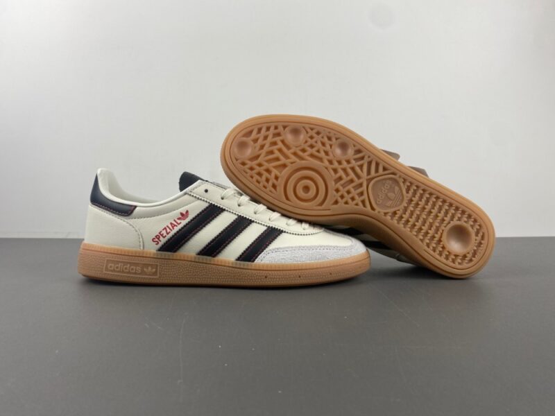 adidas Handball Spezial Off White Core Black Red - Image 8