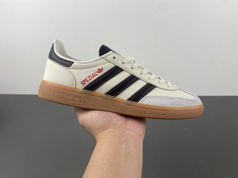 adidas Handball Spezial Off White Core Black Red - Image 2