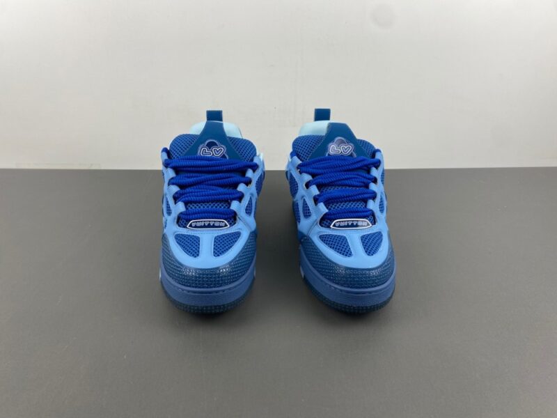 LV Skate Sneaker Blue - Image 6