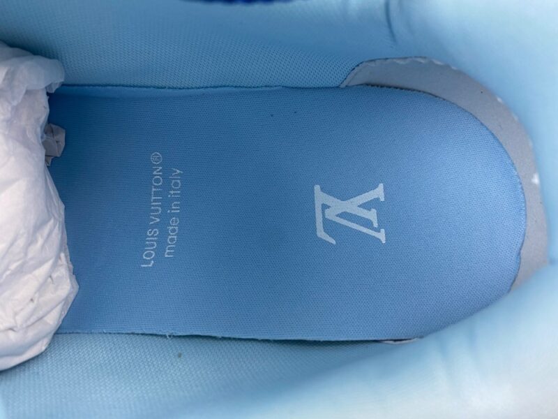 LV Skate Sneaker Blue - Image 13