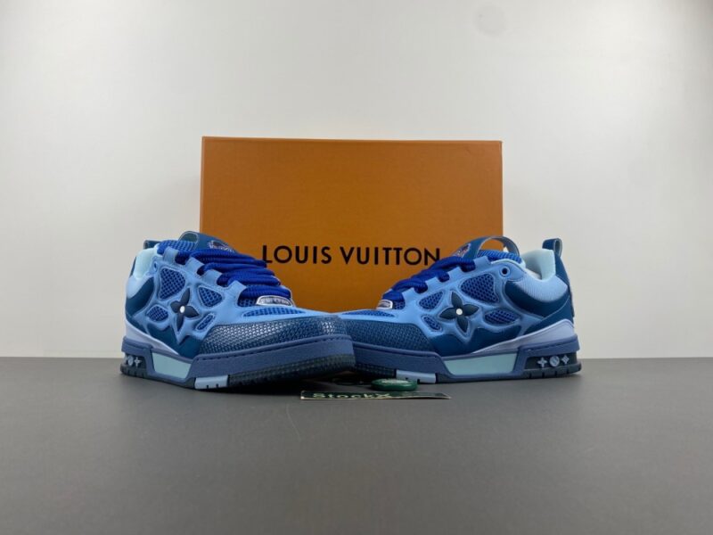 LV Skate Sneaker Blue - Image 14