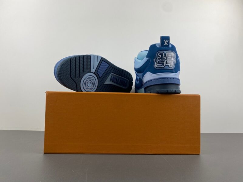 LV Skate Sneaker Blue - Image 16