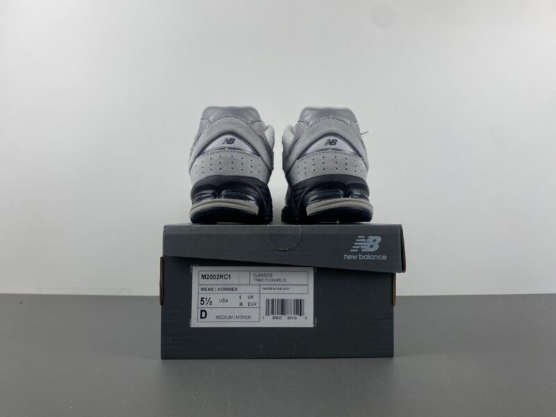 New Balance 2002R Grey Black JD Sports Exclusive - Image 5