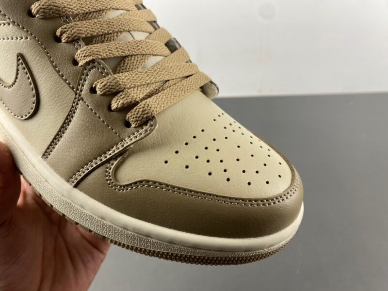 Air Jordan 1 Low Rattan Sail Desert Camo - Image 4