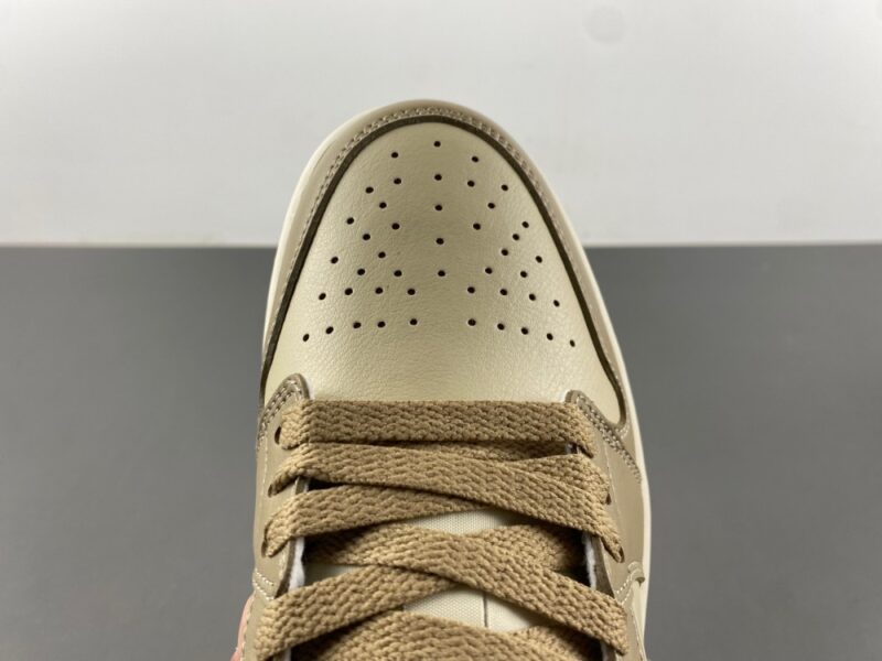 Air Jordan 1 Low Rattan Sail Desert Camo - Image 7