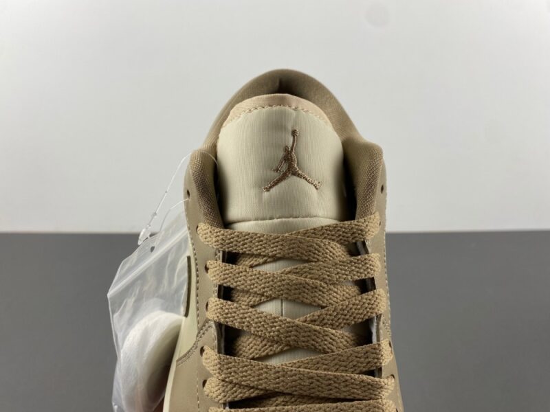 Air Jordan 1 Low Rattan Sail Desert Camo - Image 8