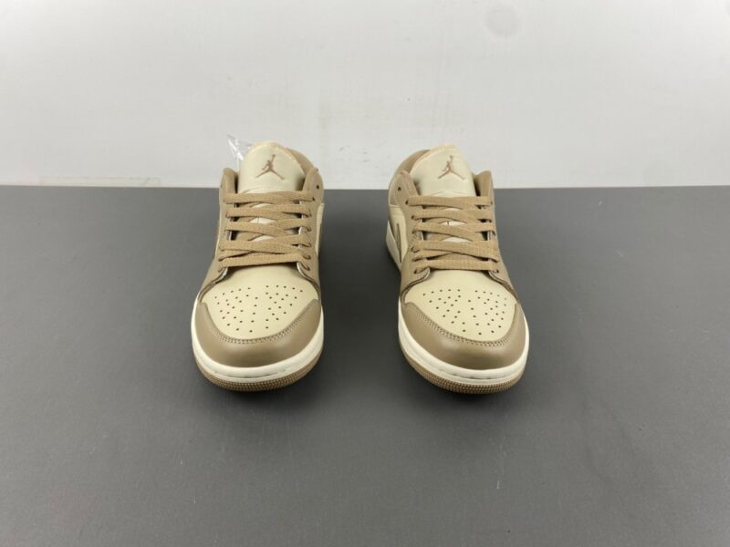 Air Jordan 1 Low Rattan Sail Desert Camo - Image 13