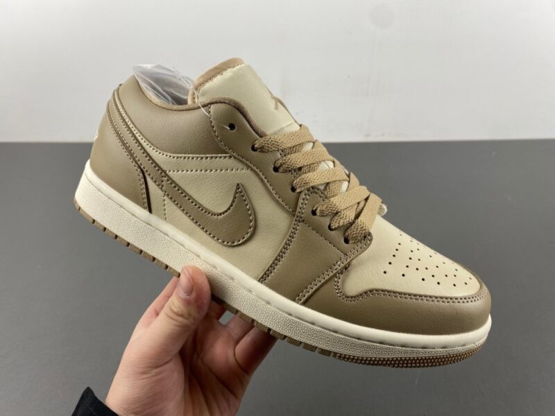 Air Jordan 1 Low Rattan Sail Desert Camo - Image 2