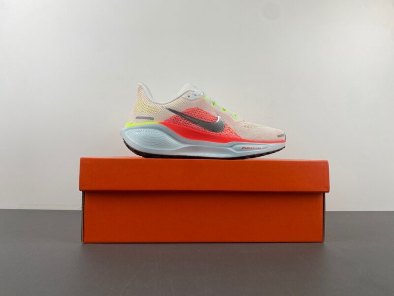 Nike Air Zoom Pegasus 41 Summit White Bright Crimson - Image 14