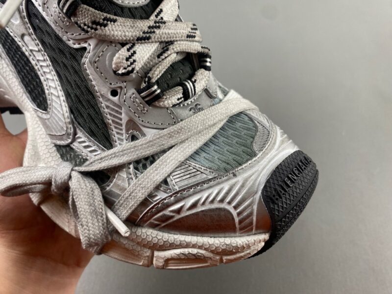 Balenciaga 3XL mesh-panel sneakers - Image 4