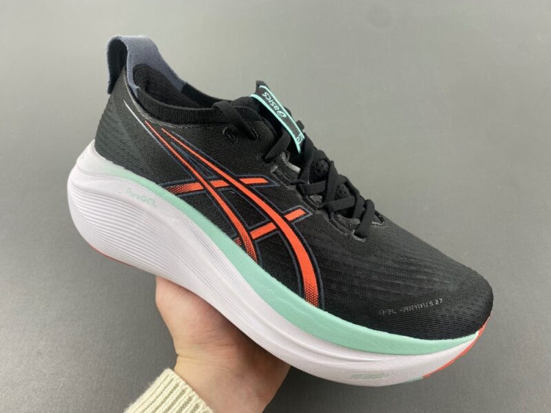 ASICS Gel-Nimbus 27 Black Coral Reef - Image 2