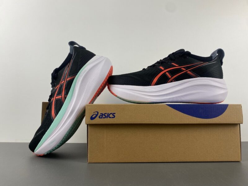 ASICS Gel-Nimbus 27 Black Coral Reef - Image 14