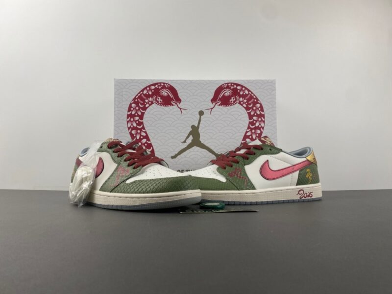 Air Jordan 1 Retro Low OG Year of the Dragon Custom - Image 13