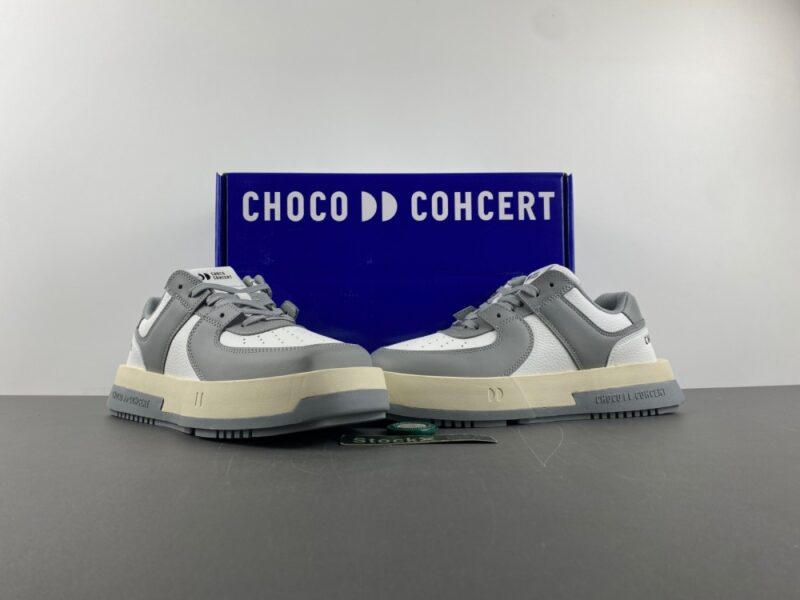 CHOCO CONCERT Skateboard Shoes Low-Top Gray - Image 13