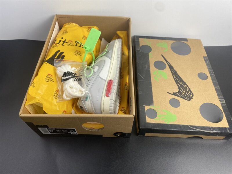 Nike Dunk Low Off-White Lot 7 - Image 4