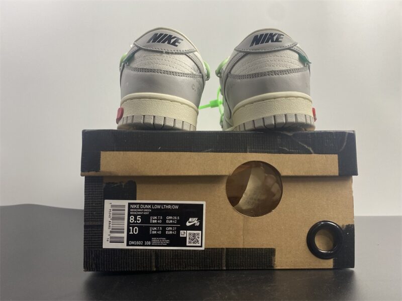 Nike Dunk Low Off-White Lot 7 - Image 5