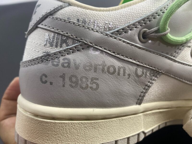 Nike Dunk Low Off-White Lot 7 - Image 15