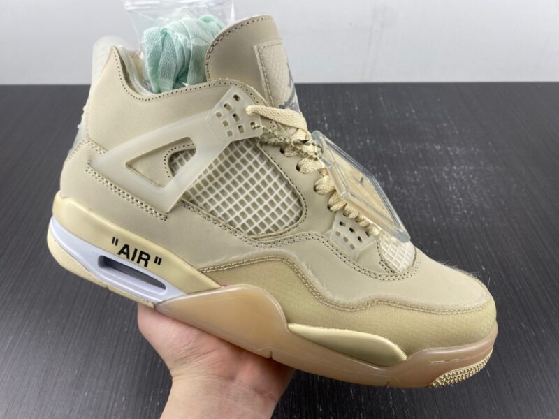 Air Jordan 4 Retro Off-White Sail - Image 2