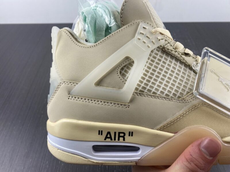 Air Jordan 4 Retro Off-White Sail - Image 10