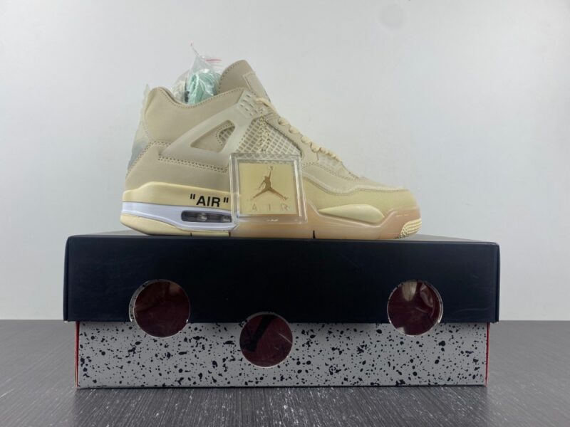 Air Jordan 4 Retro Off-White Sail - Image 17