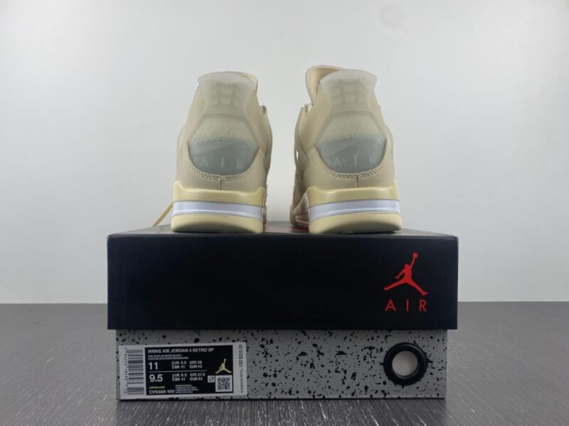 Air Jordan 4 Retro Off-White Sail - Image 4