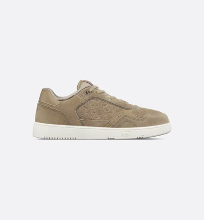 B27 Uptown Low-Top Sneaker Khaki Suede and Khaki Dior Gravity Suede