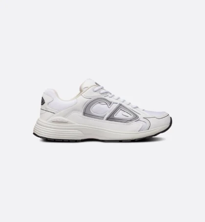 B30 Countdown Sneaker White Mesh and White Technical Fabric