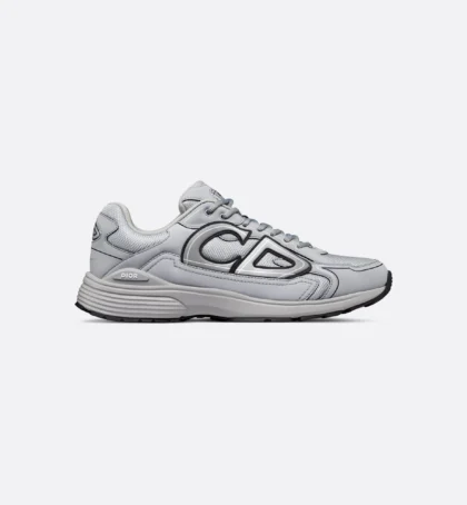 B30 Countdown Sneaker Dior Gray Mesh and Dior Gray Technical Fabric