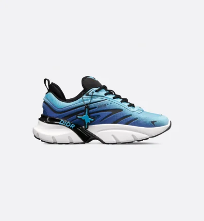 DIOR AND LEWIS HAMILTON B44 Blade Sneaker Gradient Blue Technical Mesh and Gradient Blue Technical Fabric