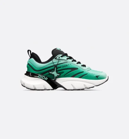 DIOR AND LEWIS HAMILTON B44 Blade Sneaker Gradient Green Technical Mesh and Gradient Green Technical Fabric