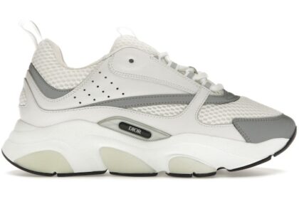 Dior B22 White Silver