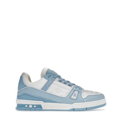 Louis Vuitton Trainer Low White Sky Blue