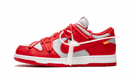 Nike Dunk Low "Off-White - University Red"