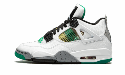 Air Jordan 4 Retro WMNS "Rasta - Lucid Green"