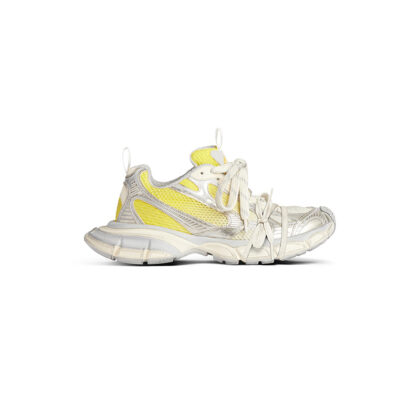 3xl Gradient Sneaker in Yellow/off White/grey