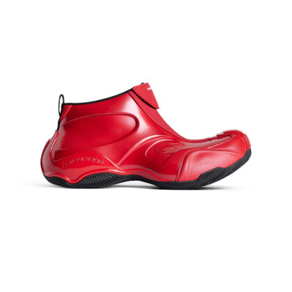 Basketball Sneaker in Red/black