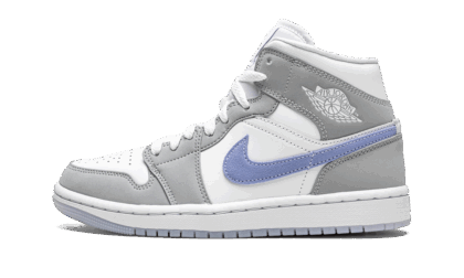 AIR JORDAN 1 MID WMNS "Grey Blue"